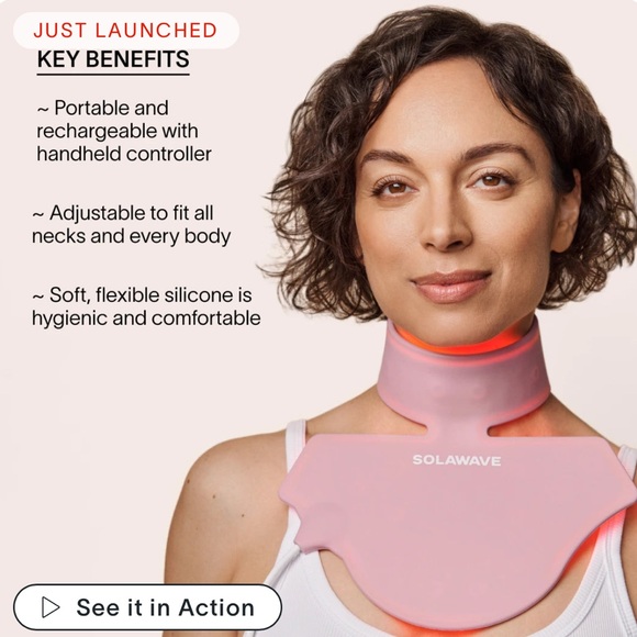 Solawave Neck & Chest Rejuvenating Mask - Picture 1 of 7